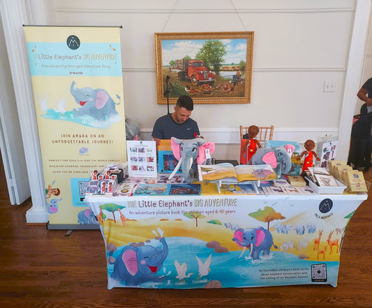 Mila Inspired Author Event at the Turner House. The Little Elephant's Big Adventure Children's Picture Book