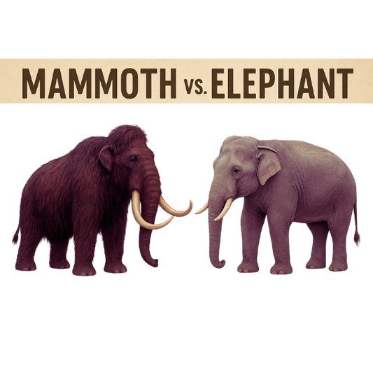 Elephant vs. Mammoth -What’s the difference between a woolly mammoth and an elephant?