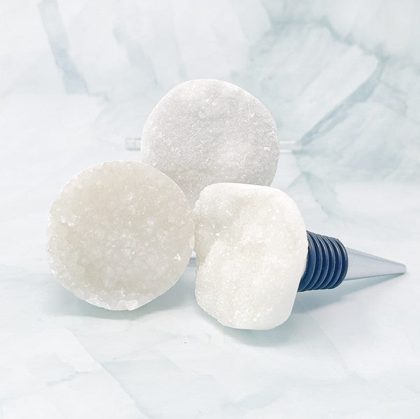 Nature's Elegance: Semi-Precious Stone Wine Stoppers | Beautiful Wine Stopper