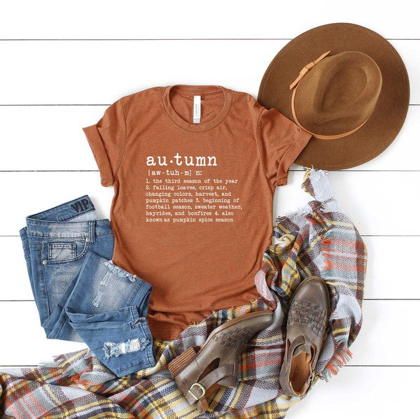 Autumn Definition Short Sleeve Graphic Tee