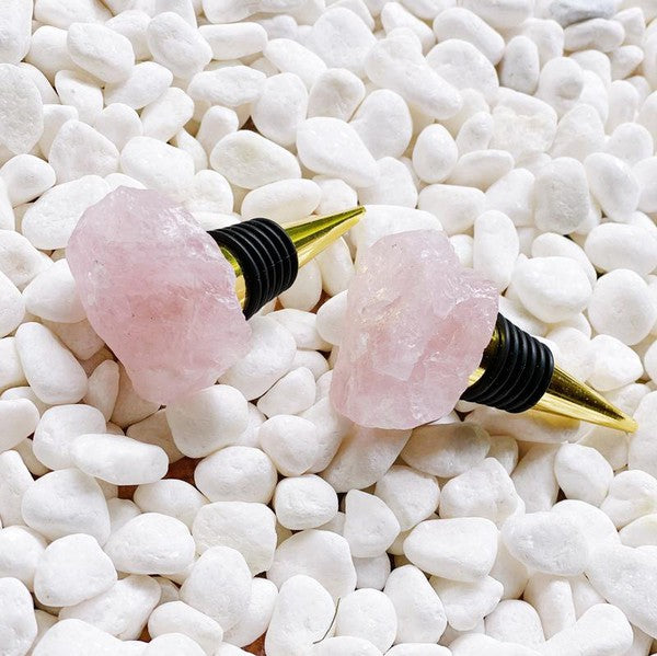 Nature's Elegance: Semi-Precious Stone Wine Stoppers | Beautiful Wine Stopper