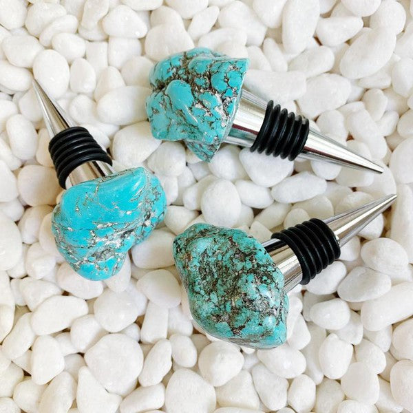 Nature's Elegance: Semi-Precious Stone Wine Stoppers | Beautiful Wine Stopper