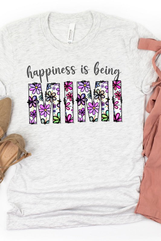 Happiness is being Mimi Graphic Tee