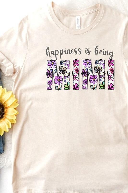 Happiness is being Mimi Graphic Tee