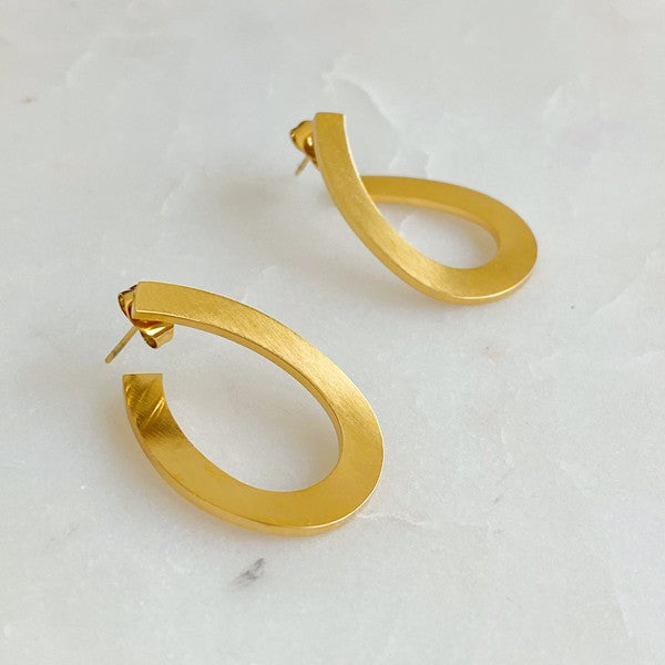Never Met Ever Hoop Earrings