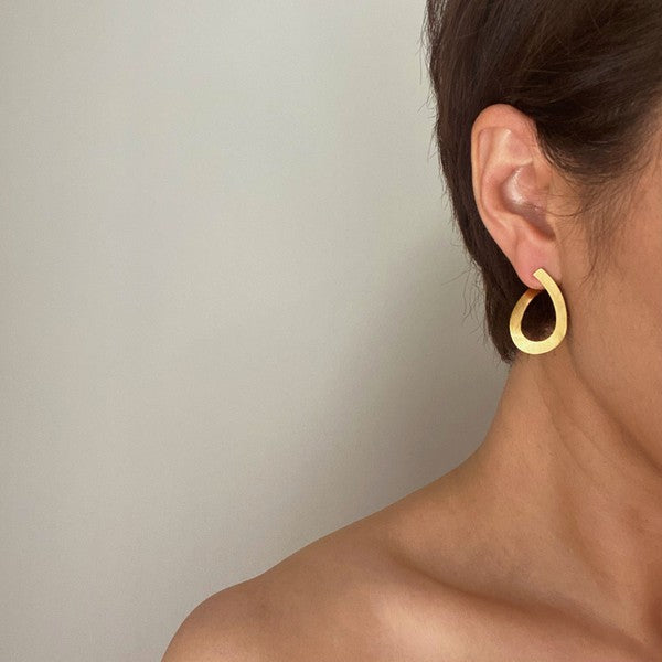 Never Met Ever Hoop Earrings