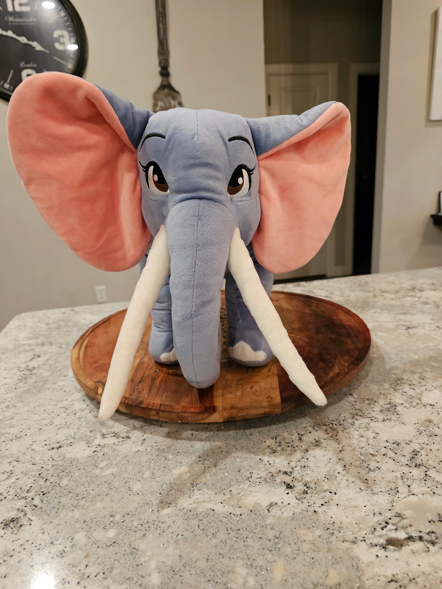 Lovable Plush Gray Stuffed Elephant Toy of Lila, Amara's Mother - 18 inches