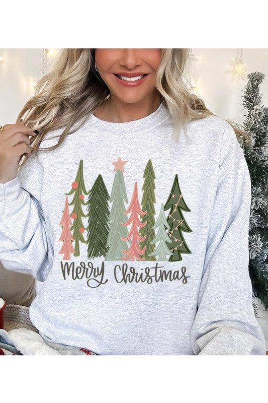 Christmas Tree unisex Fleece Sweatshirt