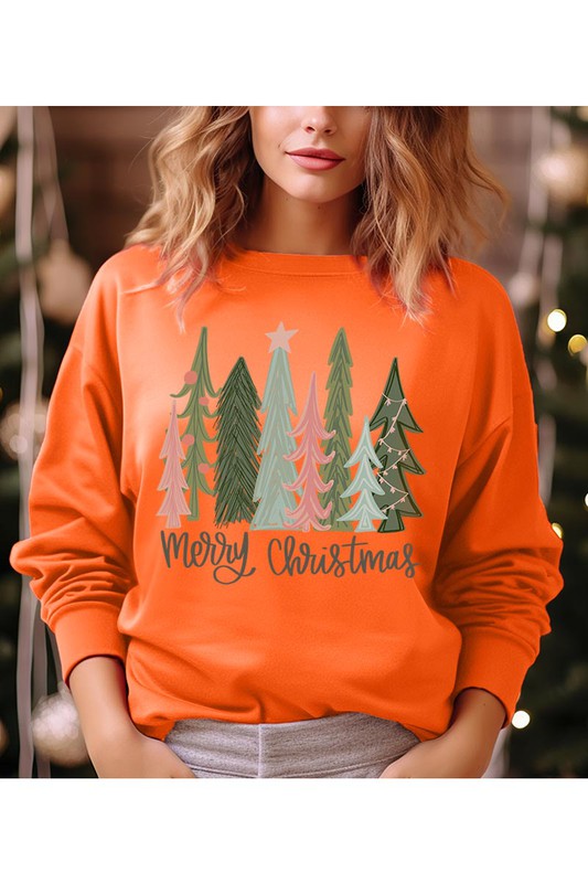 Christmas Tree unisex Fleece Sweatshirt