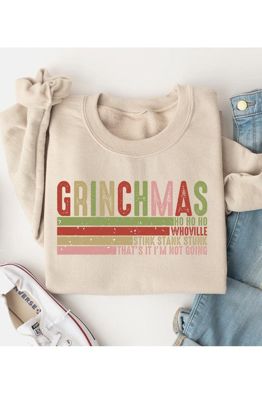 Grinchmas Unisex Fleece Sweatshirt