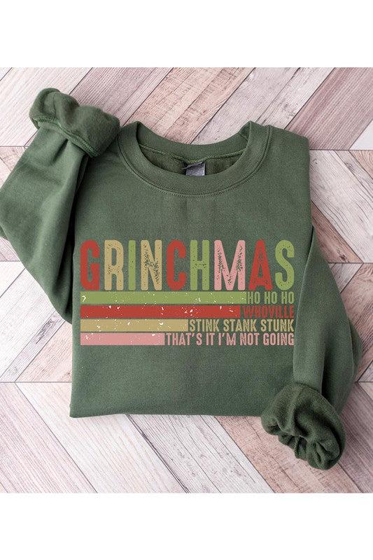 Grinchmas Unisex Fleece Sweatshirt