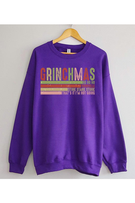 Grinchmas Unisex Fleece Sweatshirt