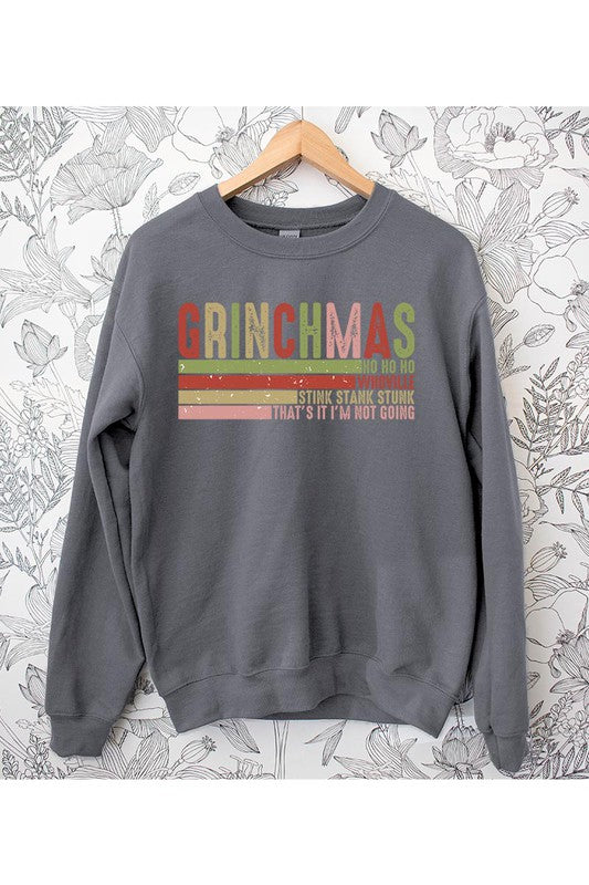 Grinchmas Unisex Fleece Sweatshirt