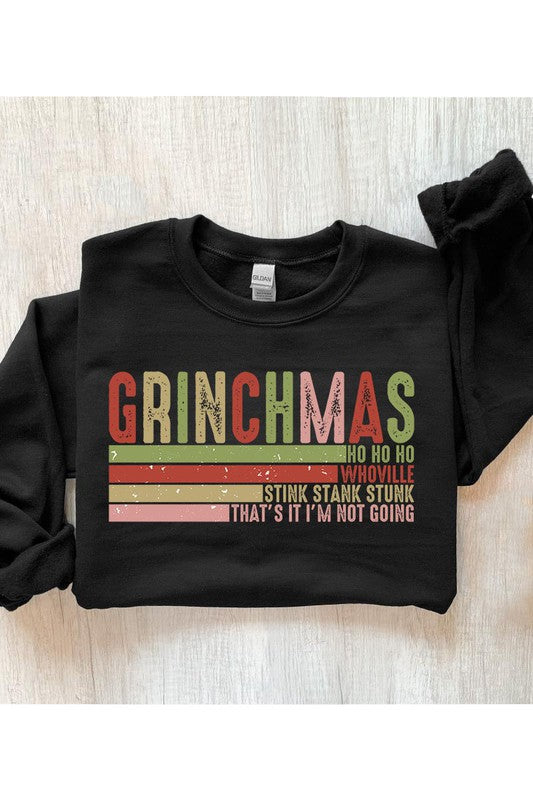 Grinchmas Unisex Fleece Sweatshirt