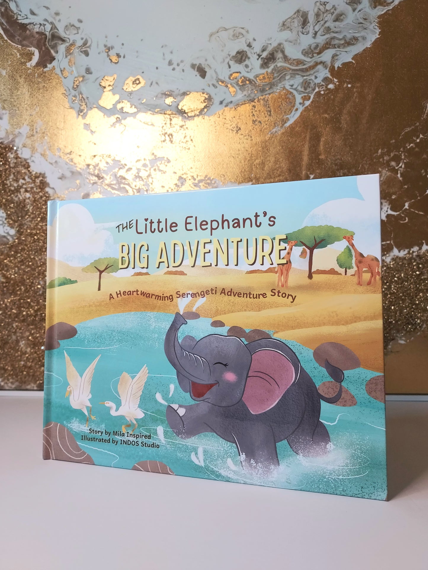 PRE-ORDER ONLY- The Little Elephant's Big Adventure Children's Picture Book | Hardcover | Amara