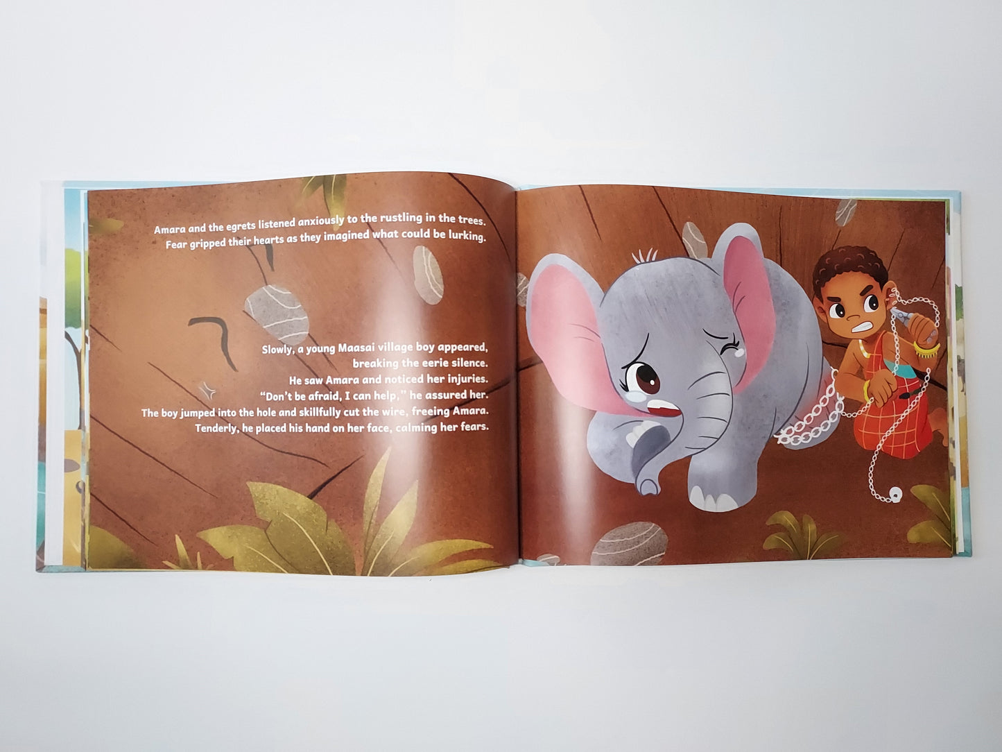 PRE-ORDER ONLY- The Little Elephant's Big Adventure Children's Picture Book | Hardcover | Amara