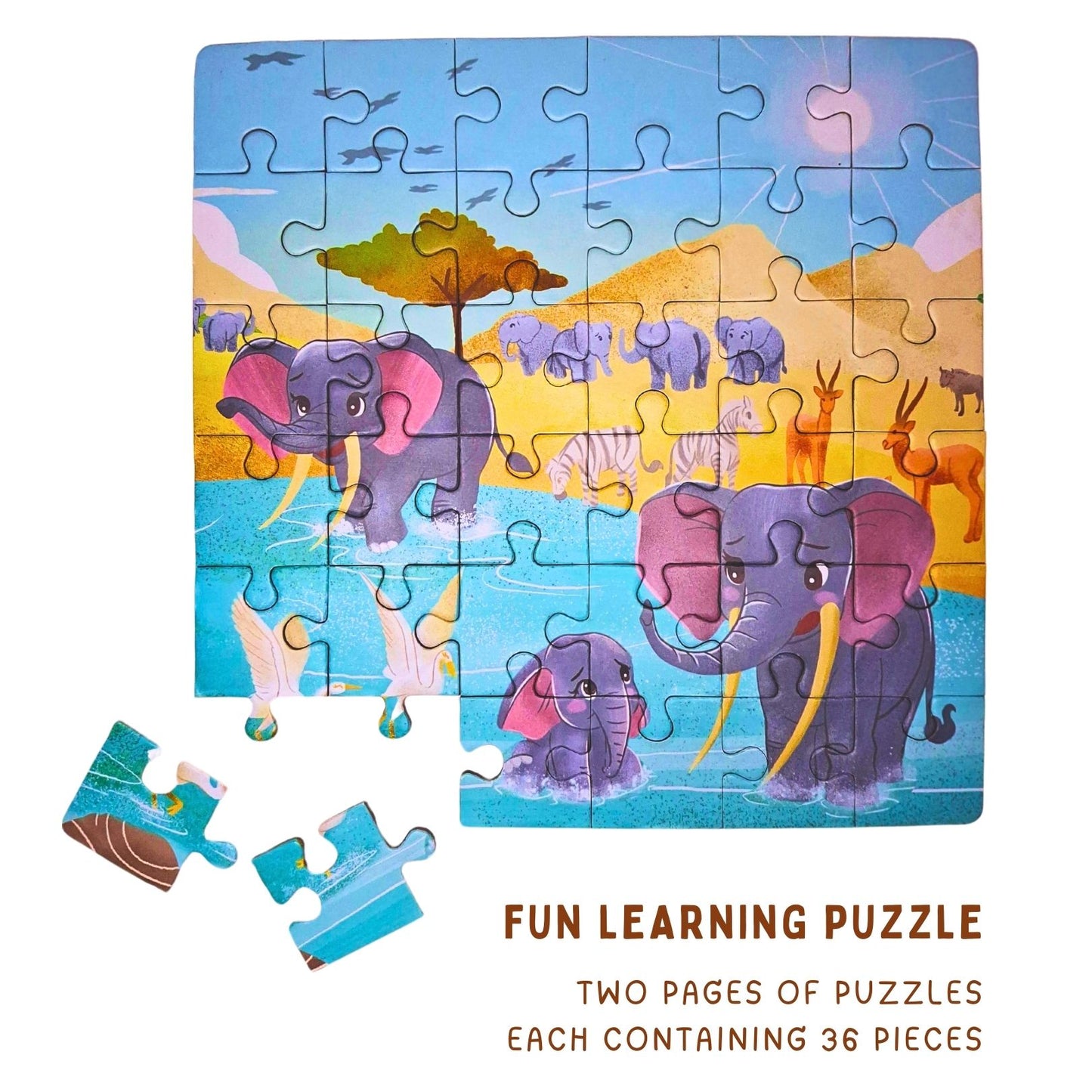 Elephant Jigsaw Puzzle
