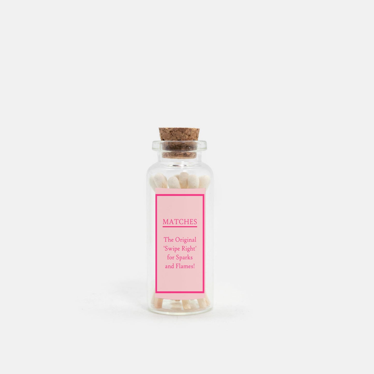 Small Bottled Matches, Great addition to candle gifts, for bachelorette parties, bridal showers, baby showers, party favors, weddings
