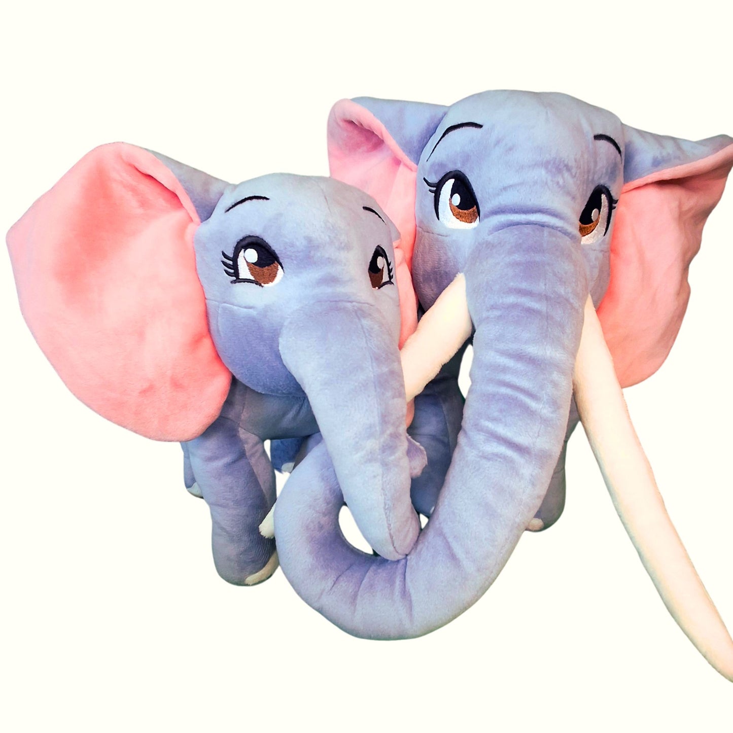 Cuddly Plush Gray Stuffed Elephant Toy of Amara - 13 inches