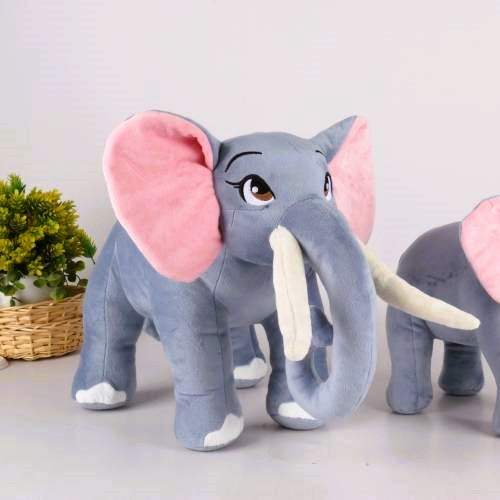 Lovable Plush Gray Stuffed Elephant Toy of Lila, Amara's Mother - 18 inches