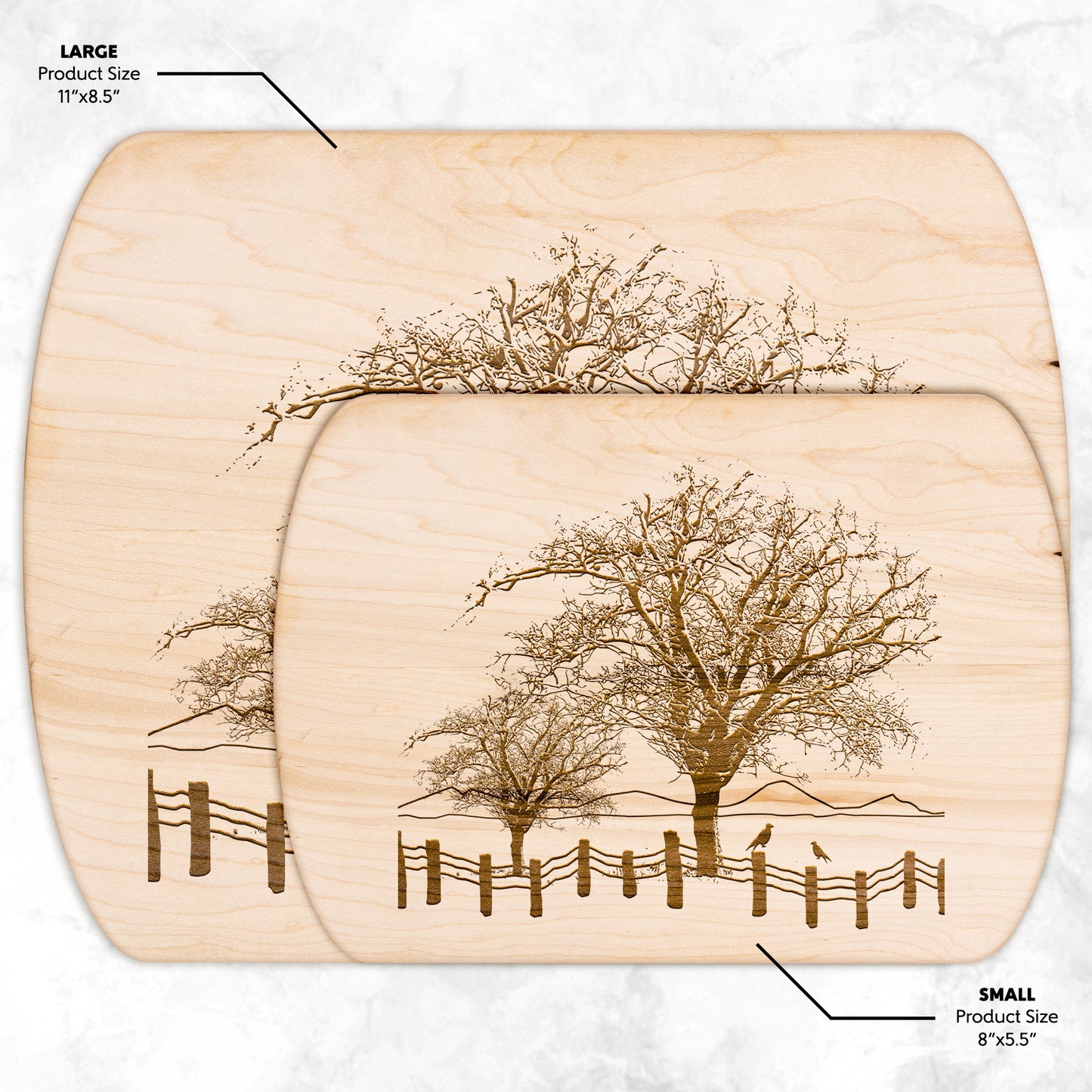 Walnut & Maple Oval Cutting Board: Farmhouse Charm, USA Crafted, Ideal Housewarming Gift