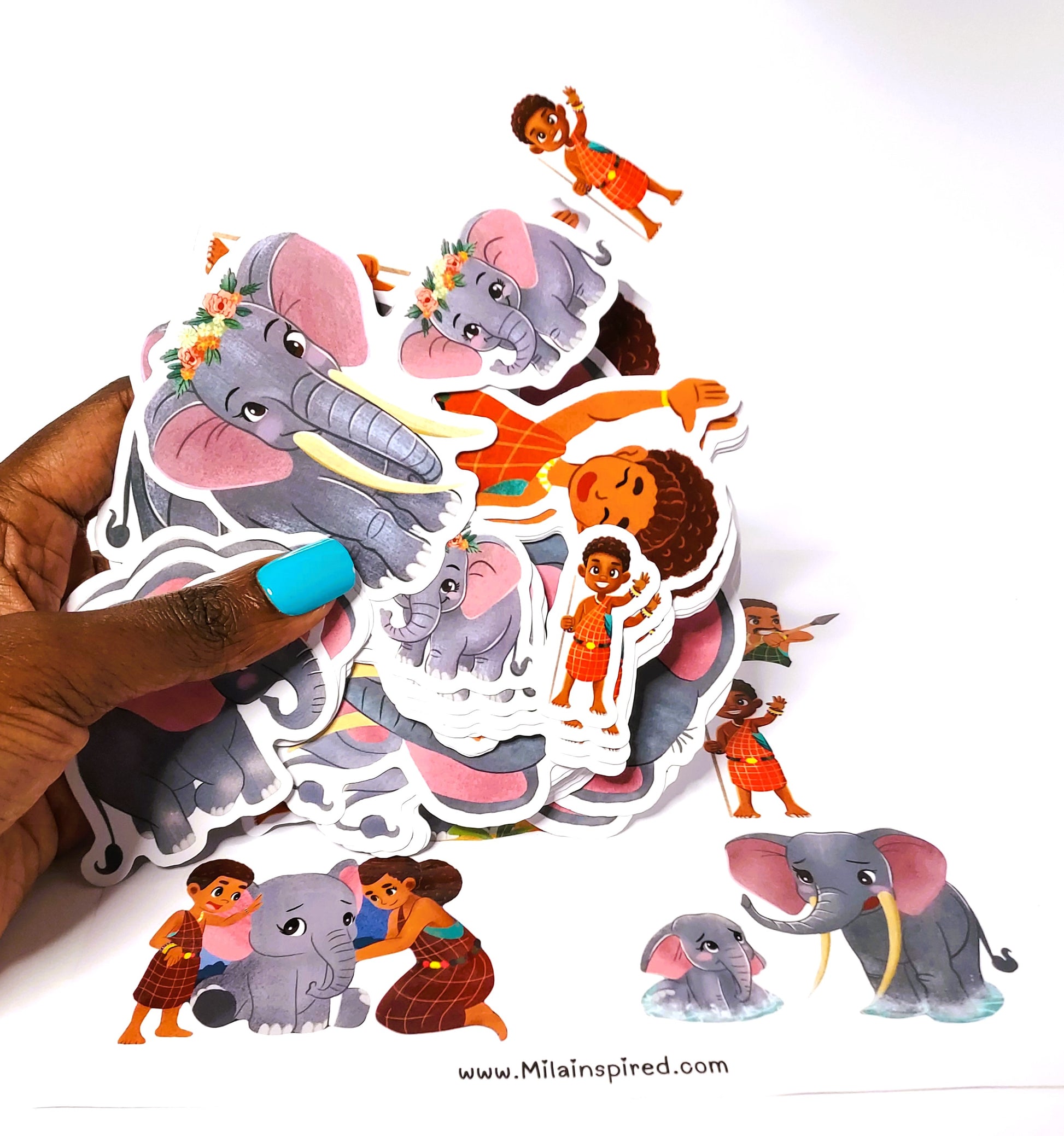 Elephant Stickers