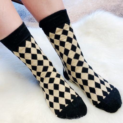 Diamond Step Socks Set