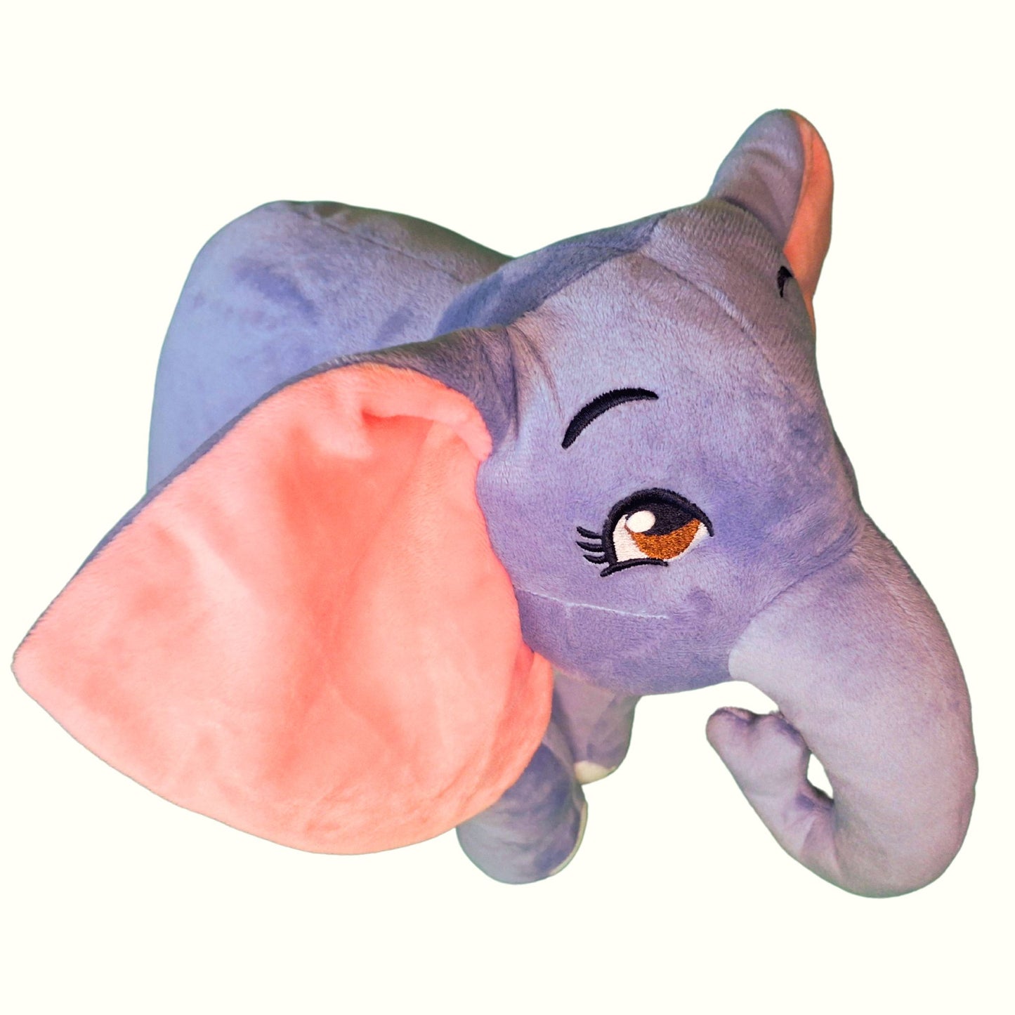 Cuddly Plush Gray Stuffed Elephant Toy of Amara - 13 inches