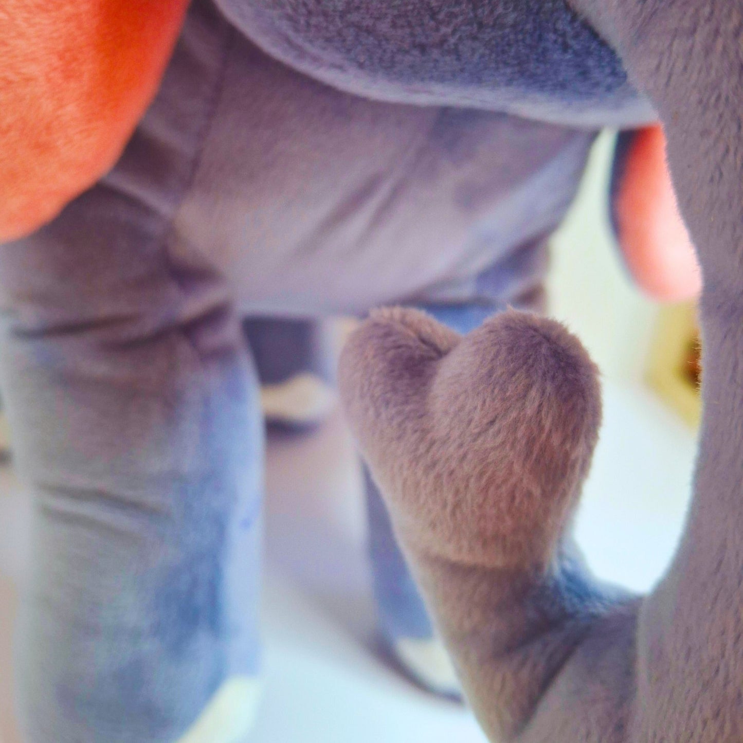 Cuddly Plush Gray Stuffed Elephant Toy of Amara - 13 inches