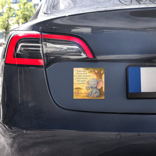 Elephant Car Magnet