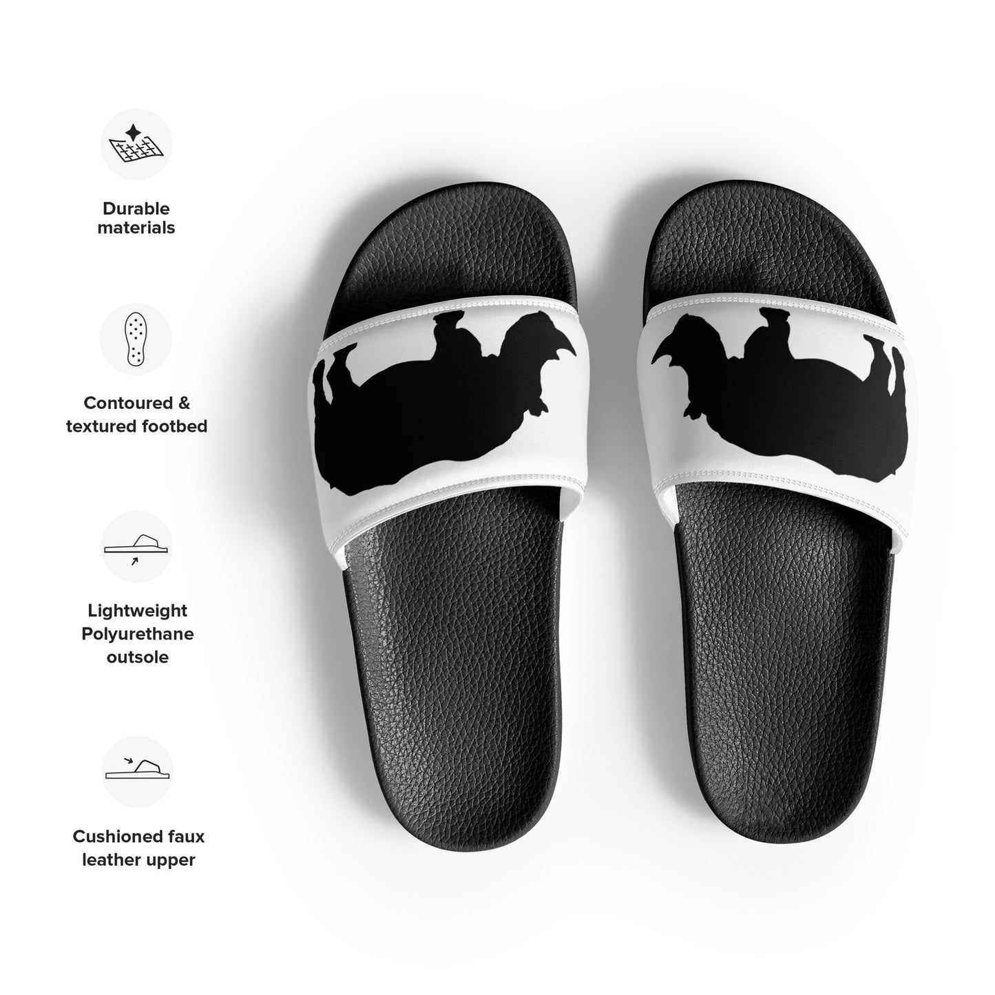 Men’s Rhino Slides in Black or White