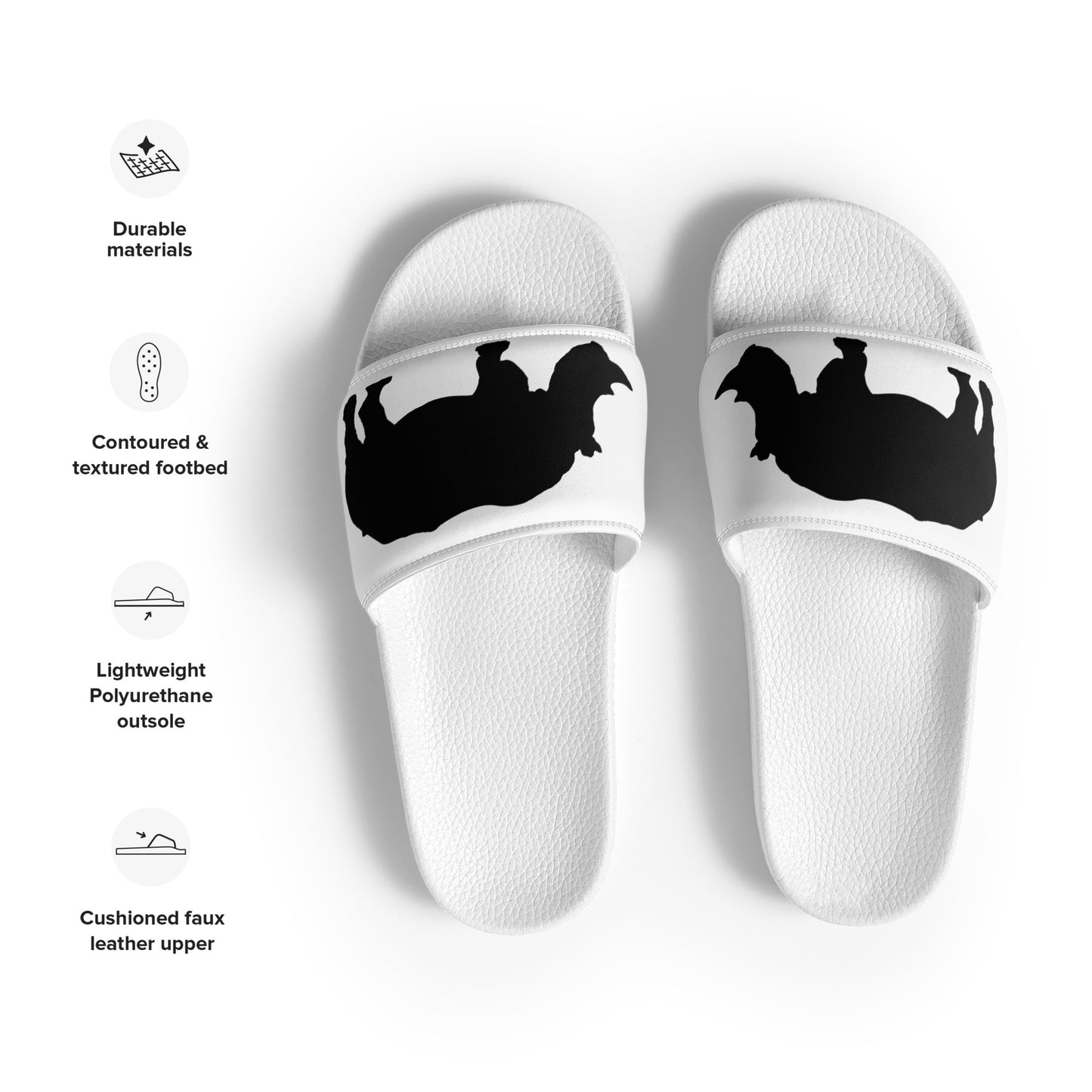 Men’s Rhino Slides in Black or White