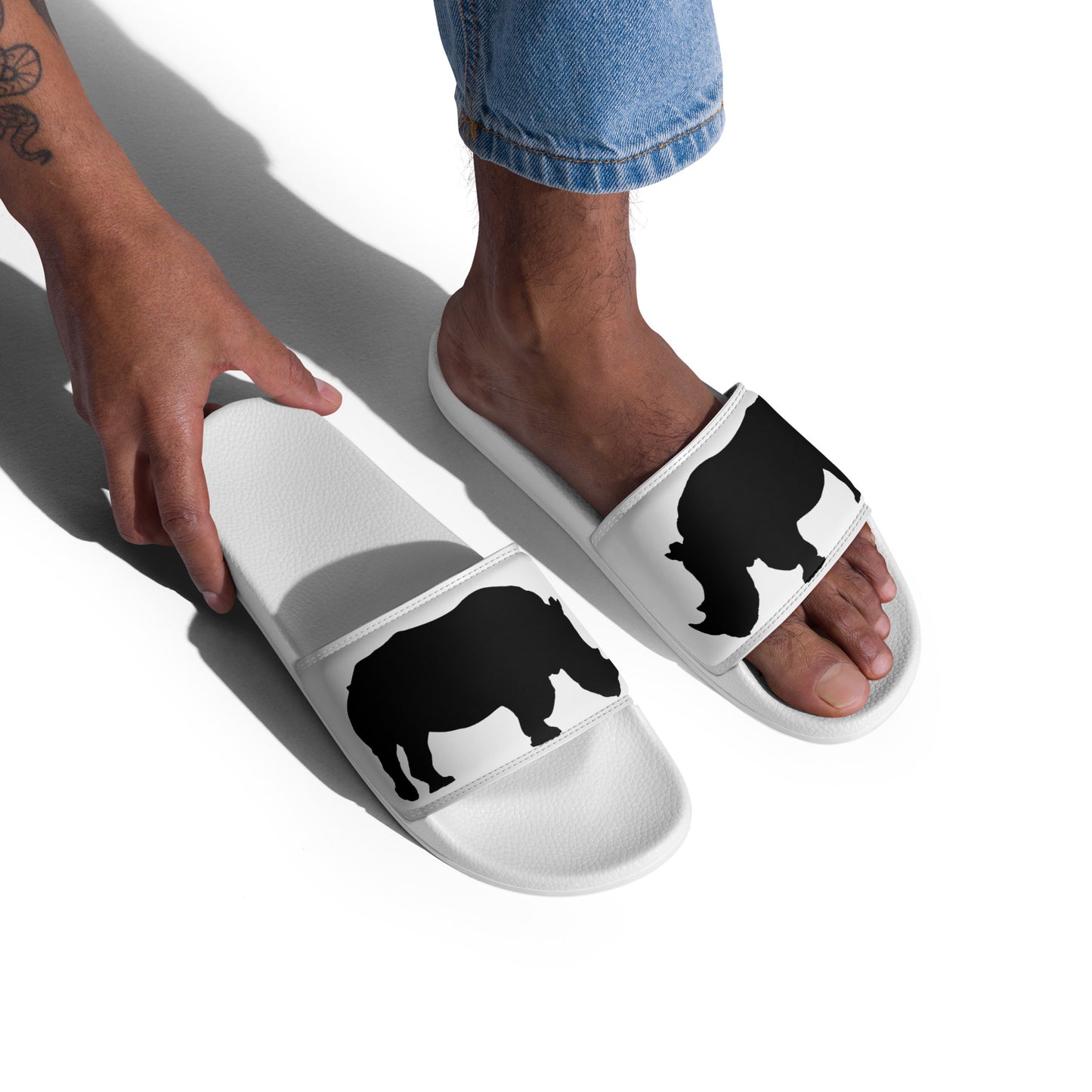 Men’s Rhino Slides in Black or White