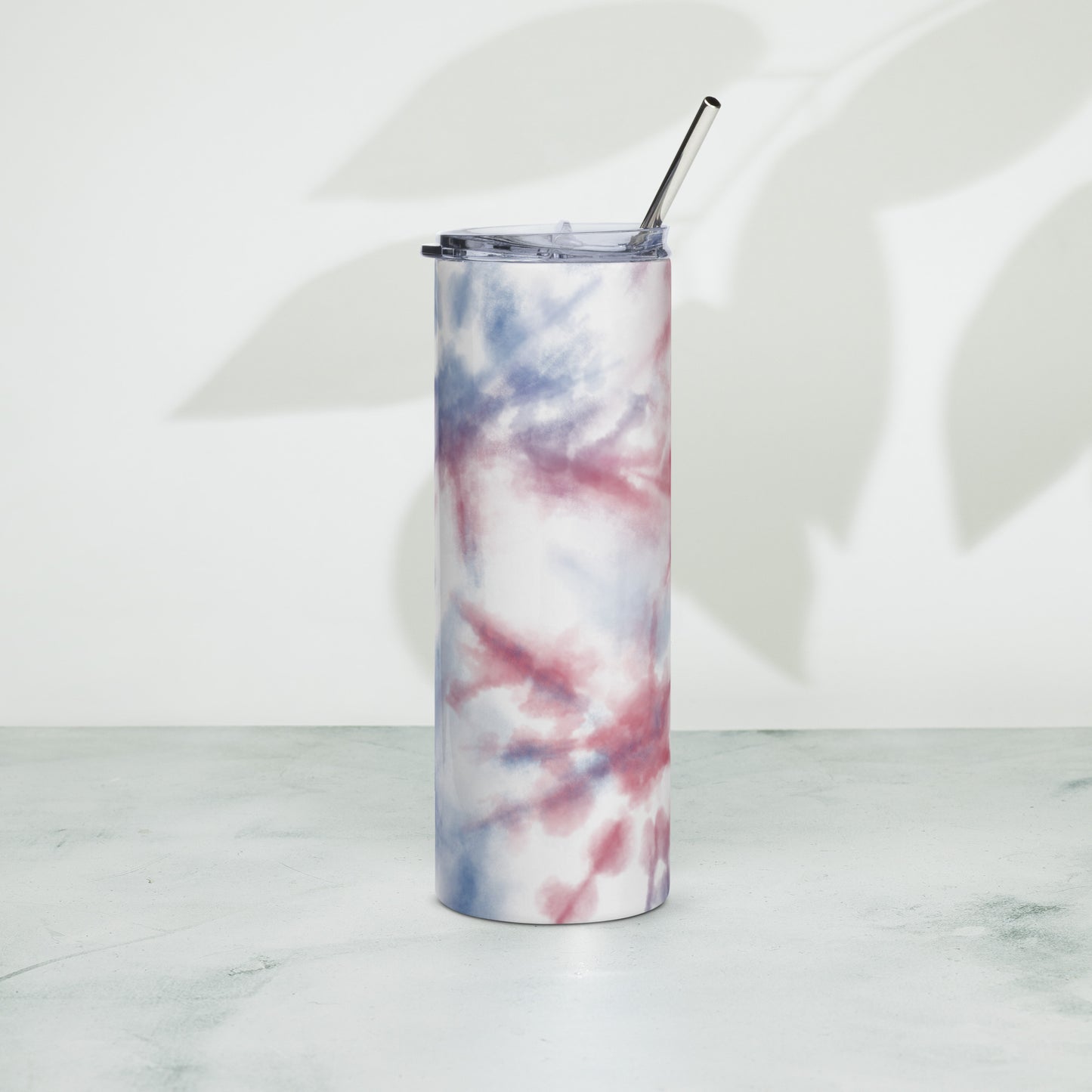 Cute Summer Tie Dye Stainless Steel Tumbler