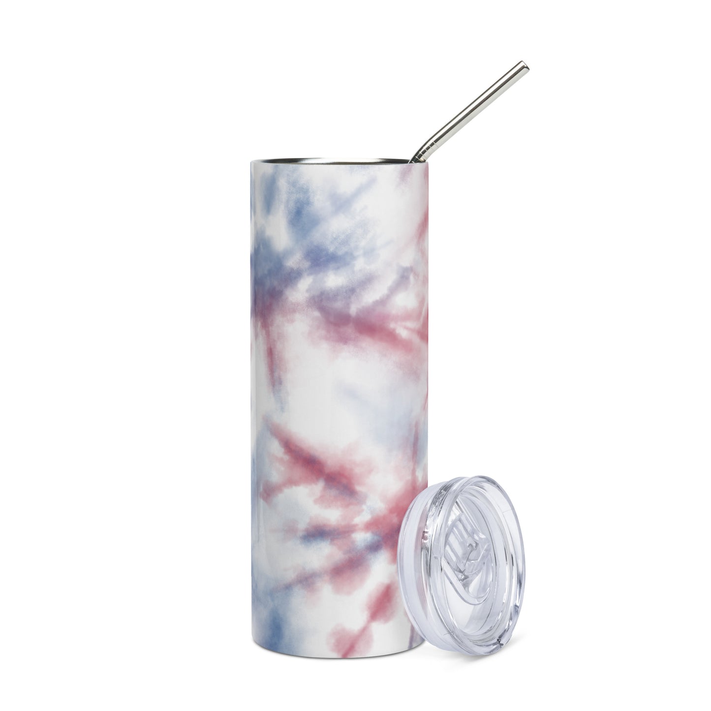 Cute Summer Tie Dye Stainless Steel Tumbler