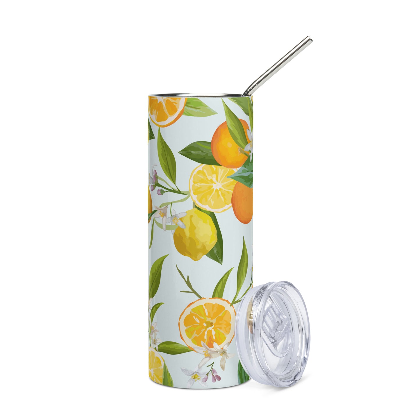 Citrus Fruit Stainless Steel Tumbler