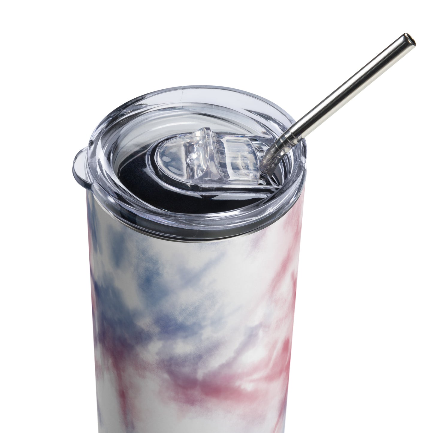Cute Summer Tie Dye Stainless Steel Tumbler