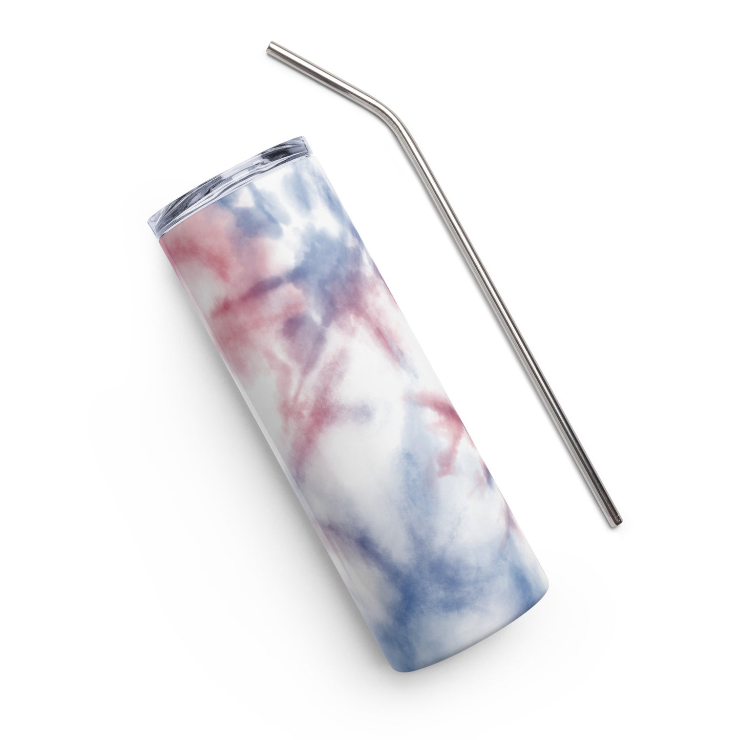 Cute Summer Tie Dye Stainless Steel Tumbler