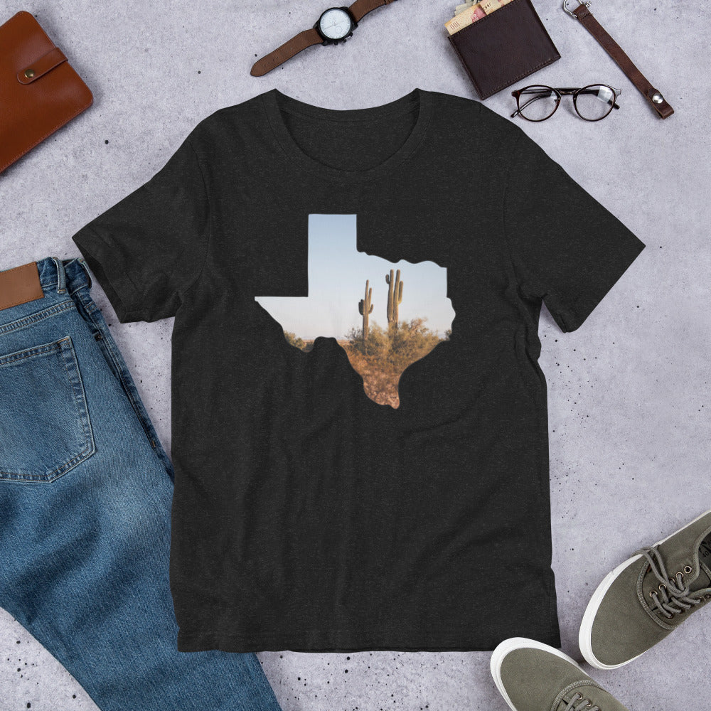 Unisex Texas Cactus T-shirt | Texas Shirt, Texas Tee, Texas Tshirt, Tshirts for Women, Texas Gift Shirt, Tshirts for Men, State Shirt