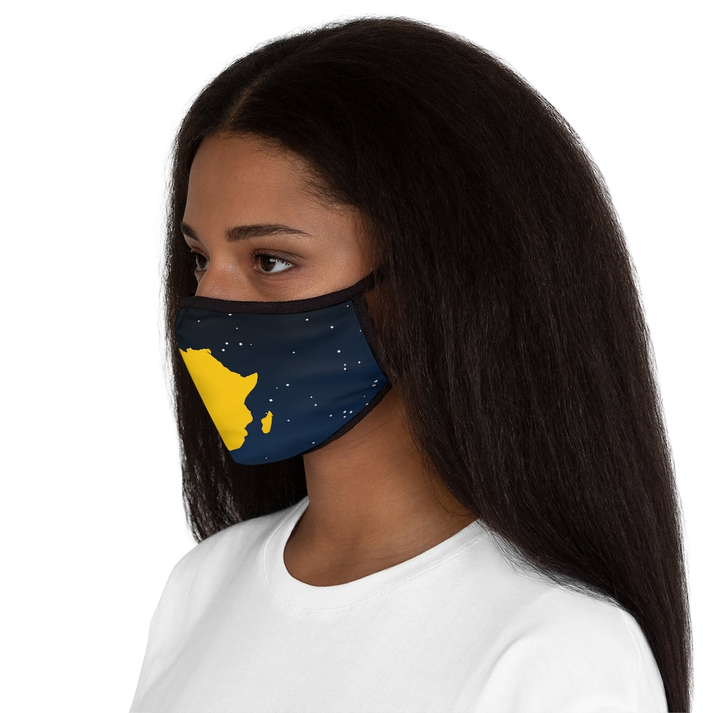 Africa Fitted Polyester Face Mask