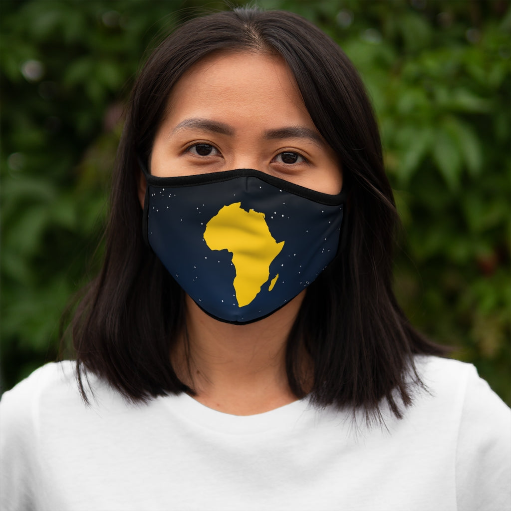Africa Fitted Polyester Face Mask