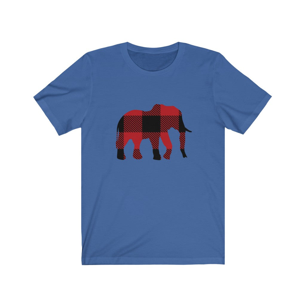 Men's Elephant Shirt with Buffalo Print