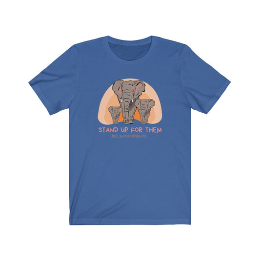 Jersey Short Sleeve Elephant Tee