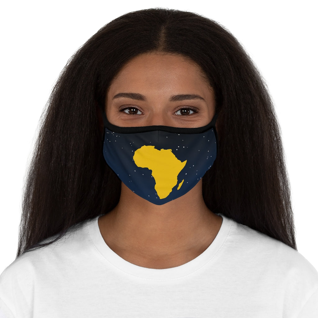 Africa Fitted Polyester Face Mask