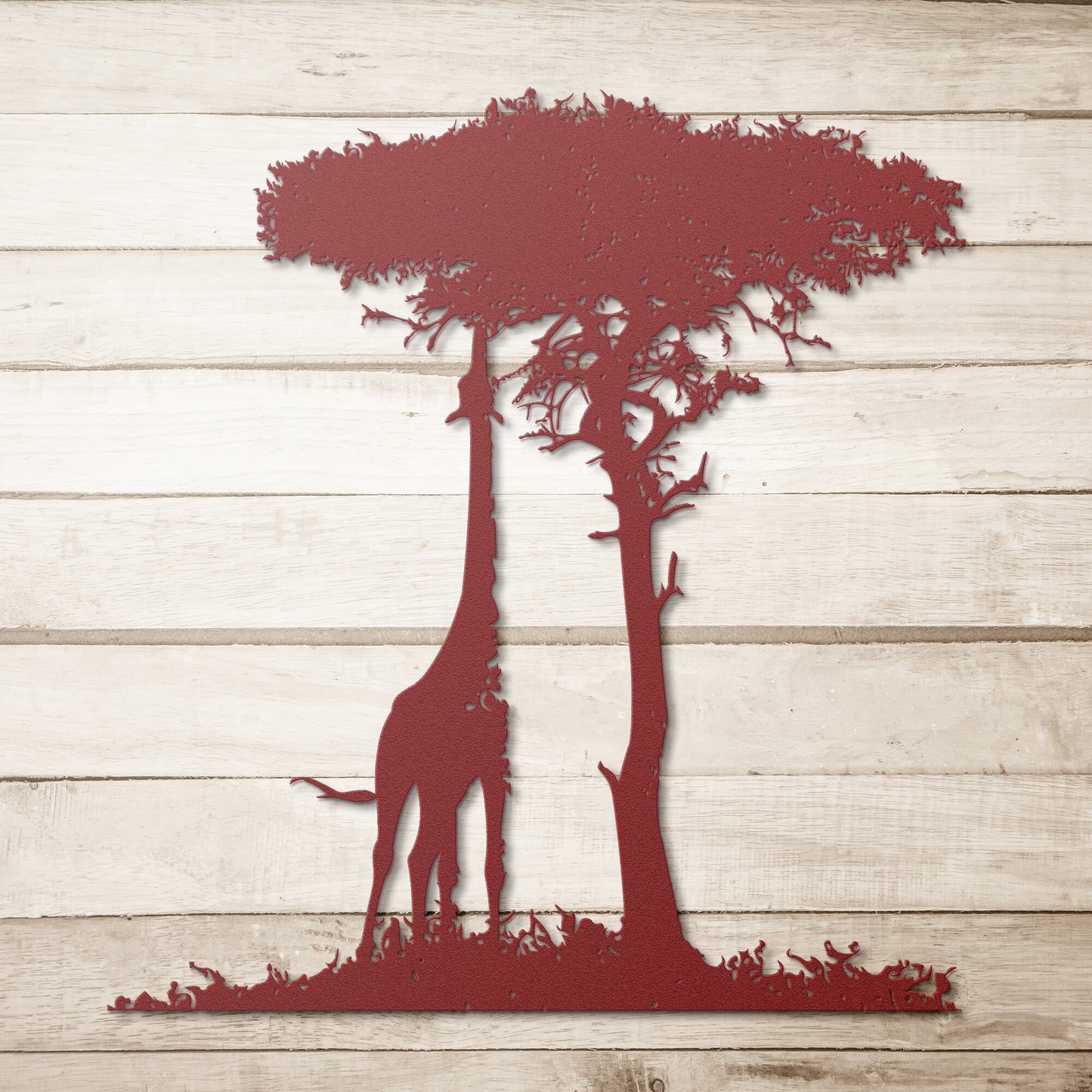 Giraffe Metal Signs | Metal Wall Décor | Metal Wall Art | African Metal Art| Family Giraffe Sign | Wedding Gift | Safari Metal Art | Housewarming Gift