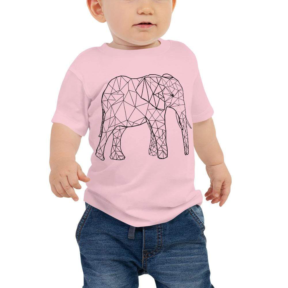 Baby Jersey Short Sleeve Tee - Elephant Footprints