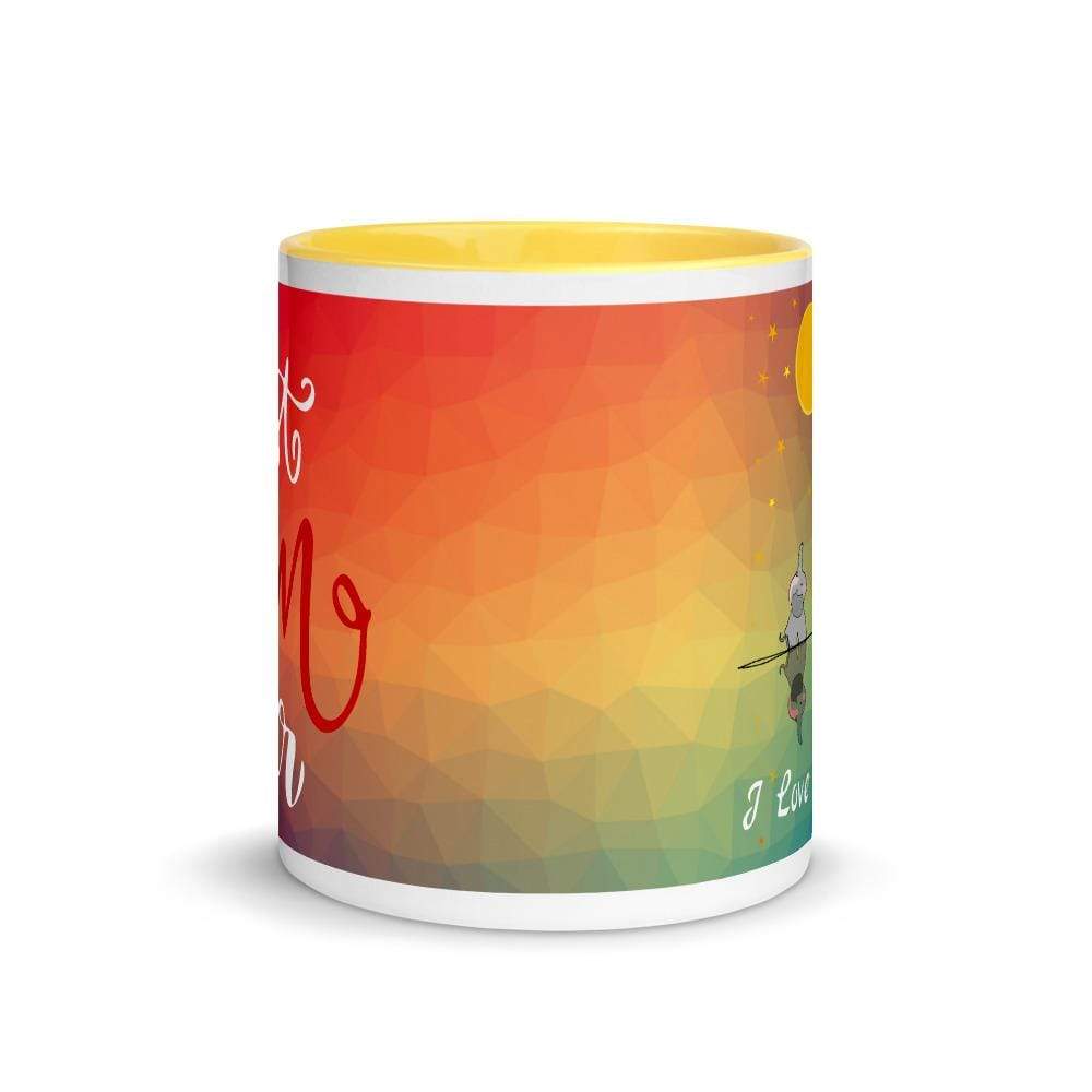 Best Mom Ever Elephant Accent Mug