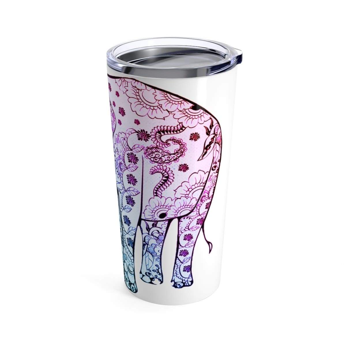 Boho Elephant Tumbler - 20oz