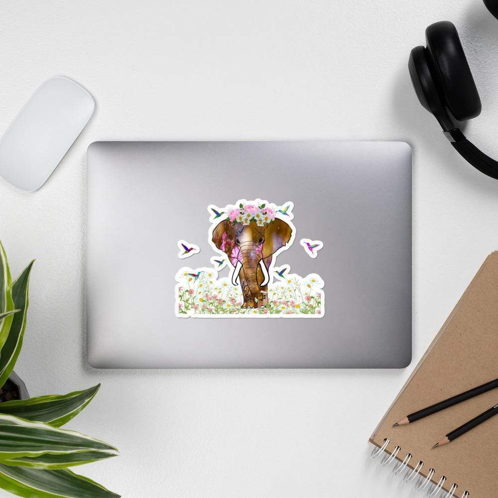Bubble-free Elephant Stickers - Field of Dreams Stickers