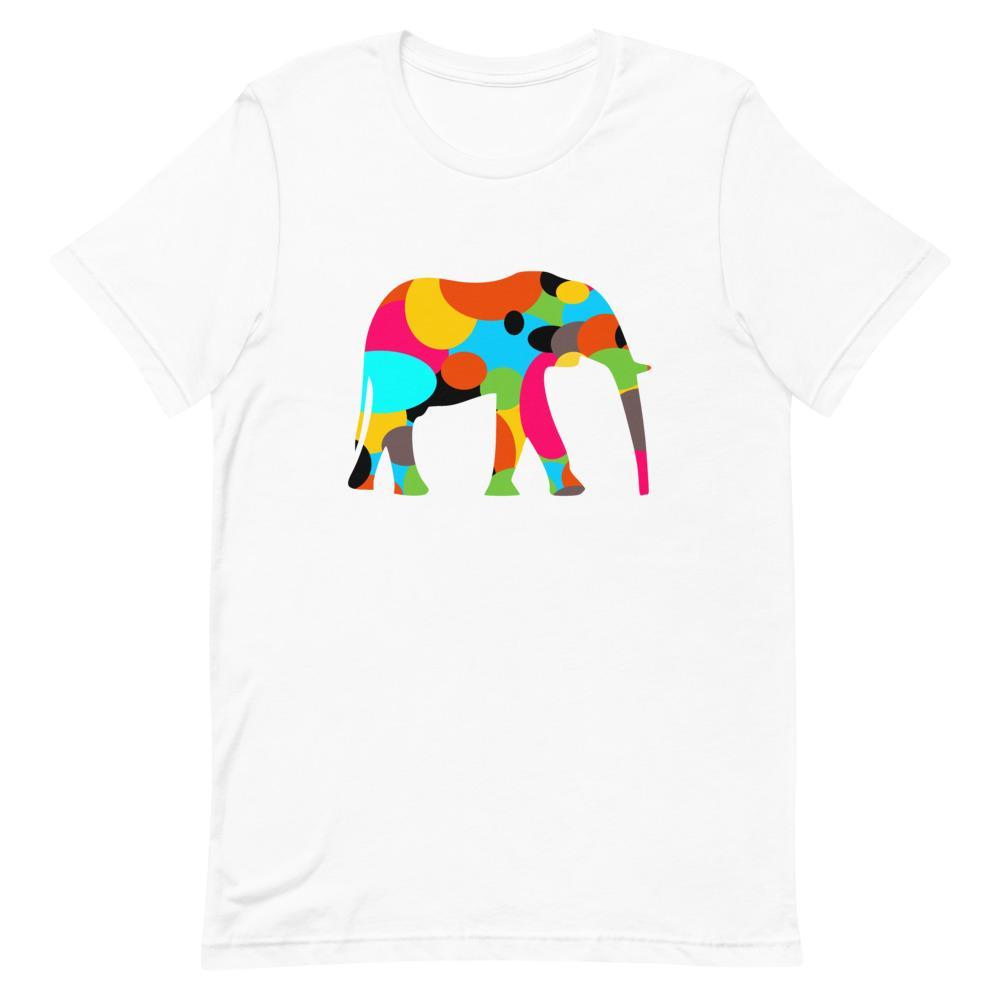 Bubbly Elephant Short-Sleeve Unisex T-Shirt